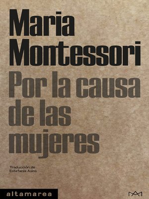 cover image of Por la causa de las mujeres